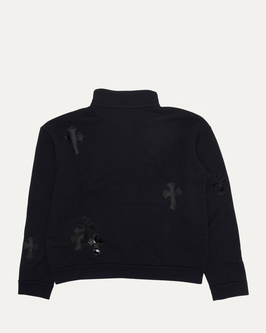 Paper Jam Cross Patch Quarter Zip Sweatshirt