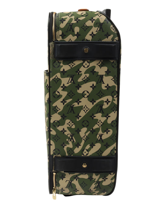 Takashi Murakami "Pegase 60" Monogramouflage Roller Suitcase