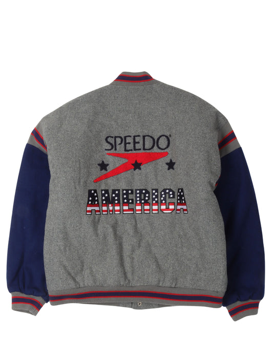 Speedo America Wool Varsity Jacket