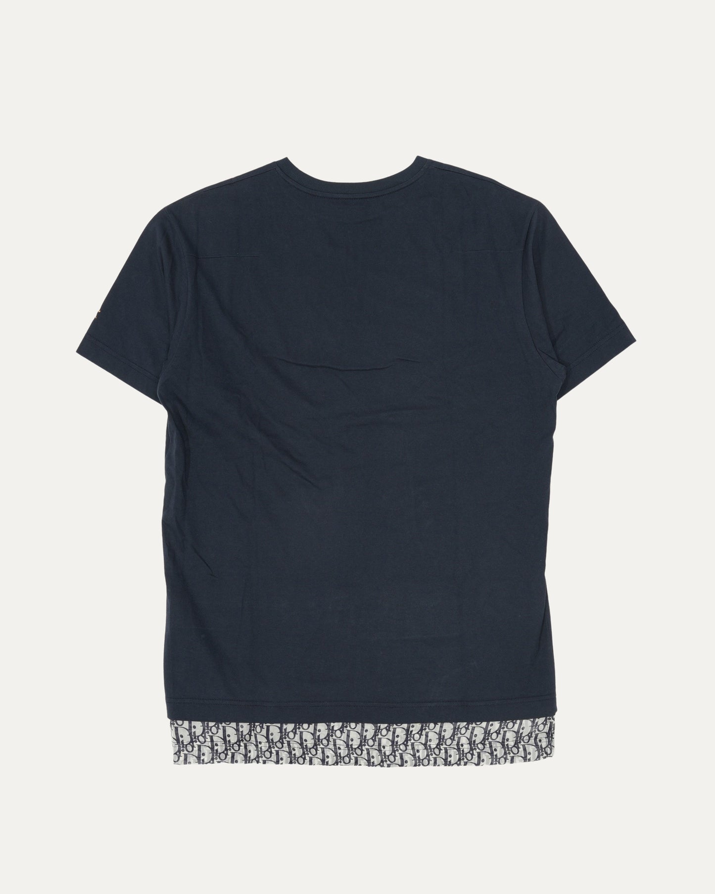 Oblique Jacquard Layered T-Shirt