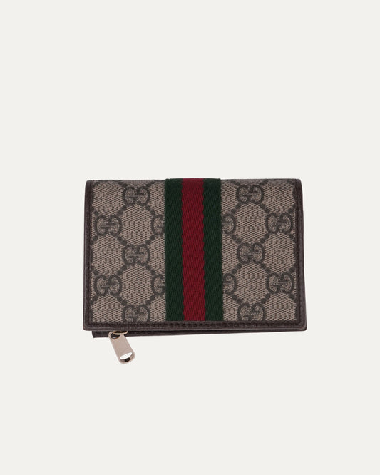 Monogram Zip Wallet