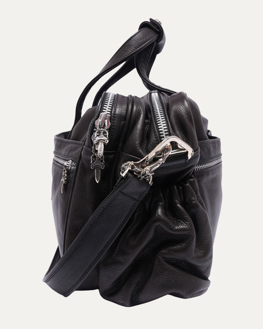 Fleur Leather Diaper Bag