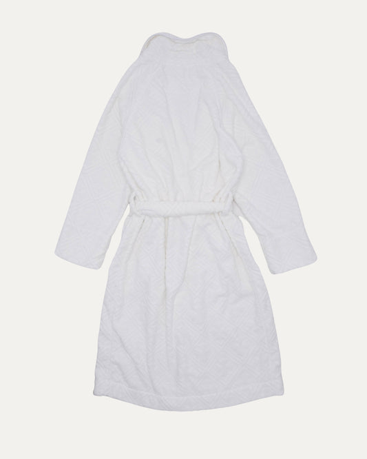 Plus Cross Jacquard Bath Robe