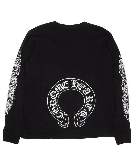 Horseshoe Logo Long Sleeve T-Shirt