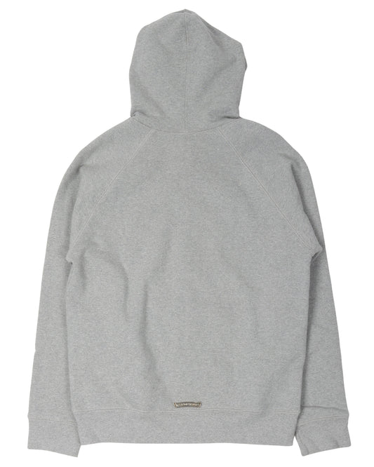 Cross Patch Zip Up Hoodie