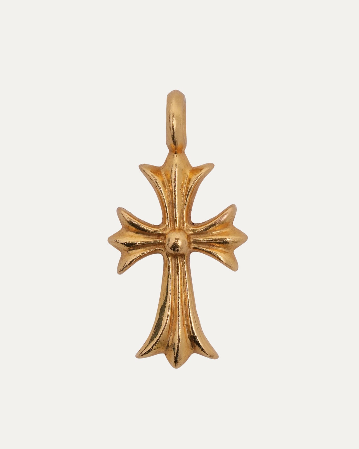 Gold Diamond Tiny Fat Pendant