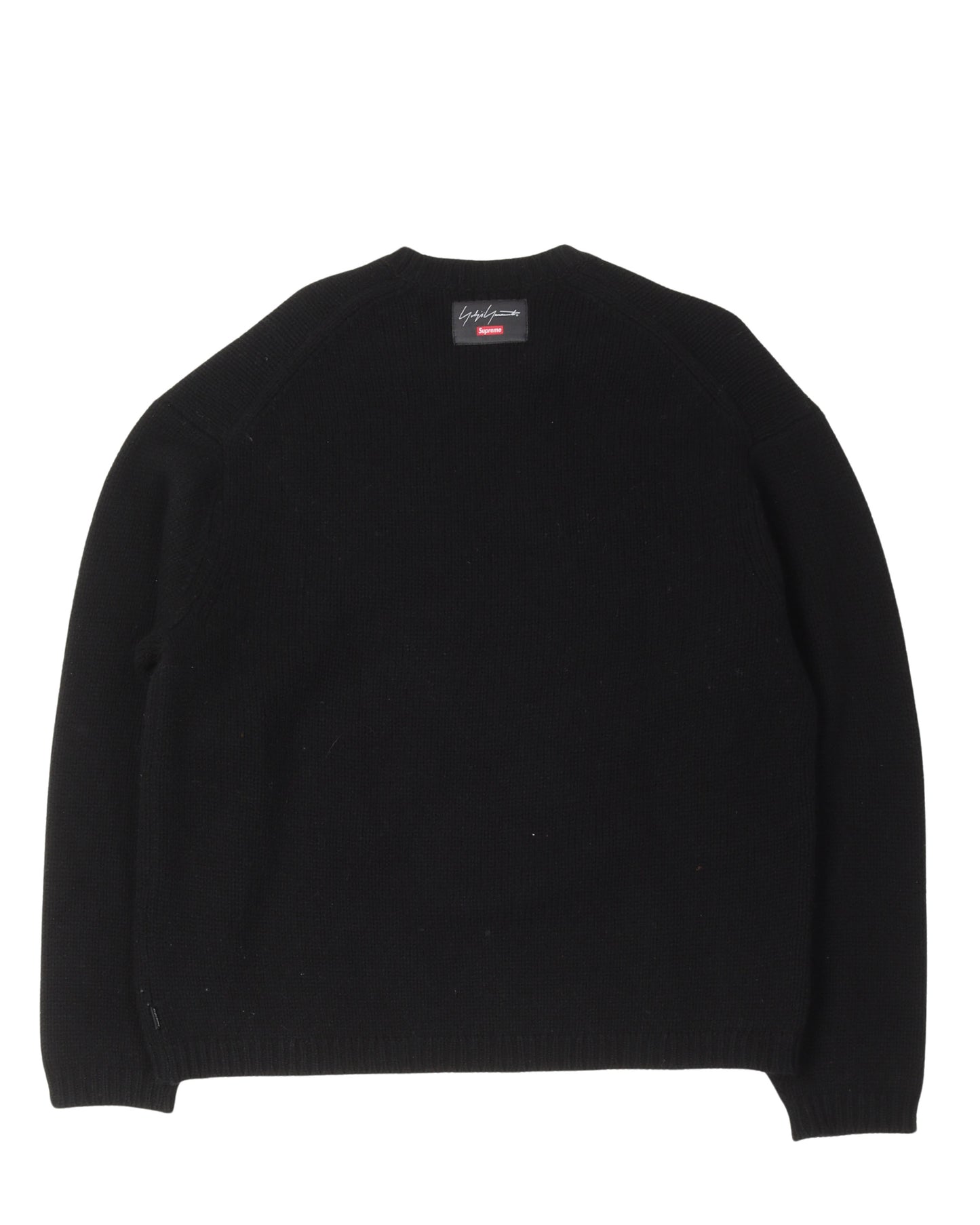 Yohji Yamamoto Flower Knit Sweater