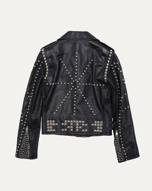 Studded Leather L17 Double Rider Jacket