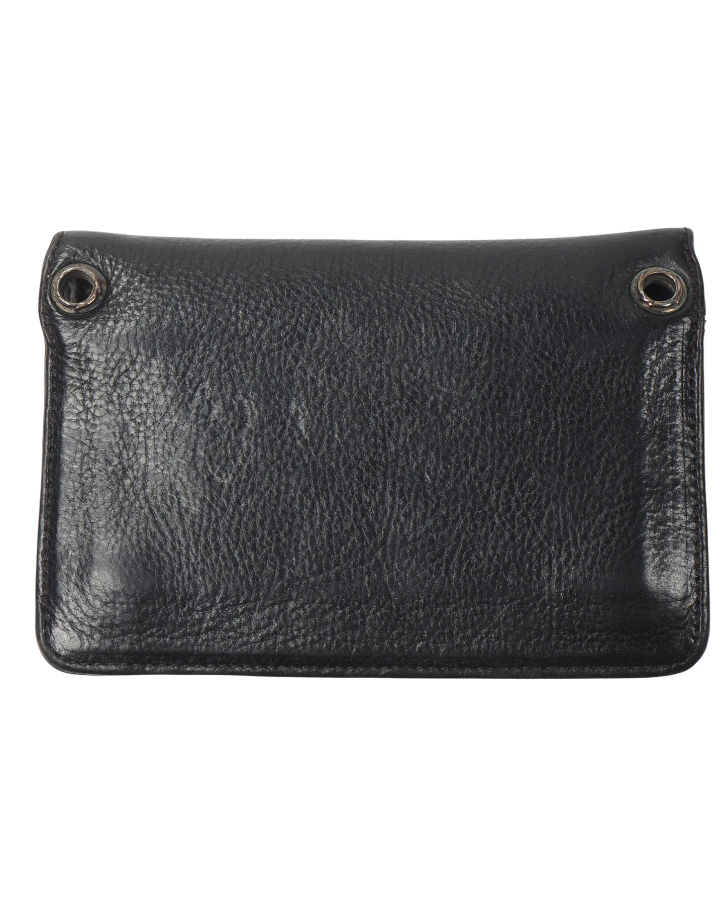 Leather Zip Bifold Wallet
