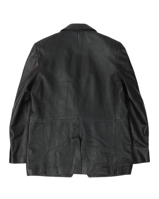 Leather Blazer