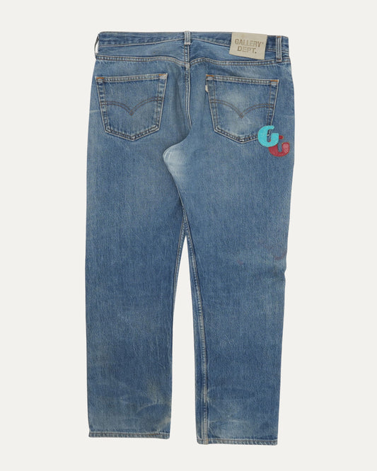 G patch Levis 501 Jeans