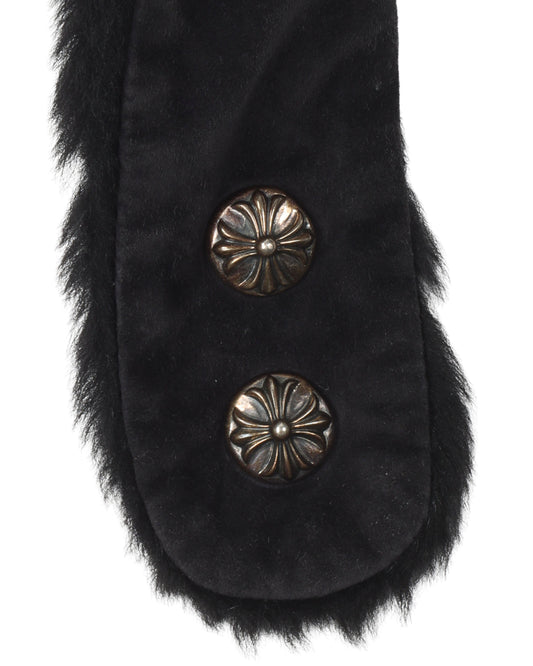 Suede Leather Trapper Hat