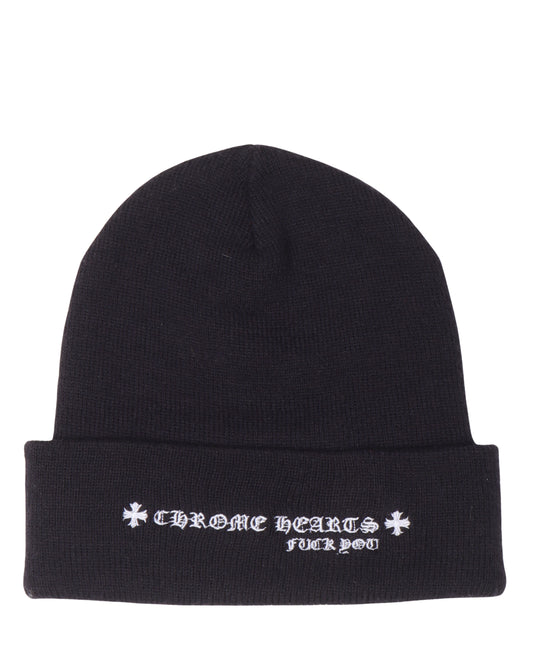 Acrylic "Fuck You" Beanie