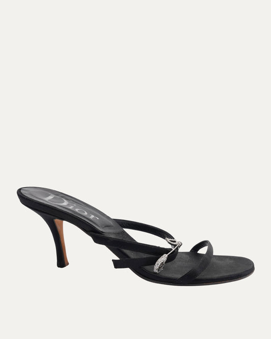 Rhinestone Safety Pin Heels