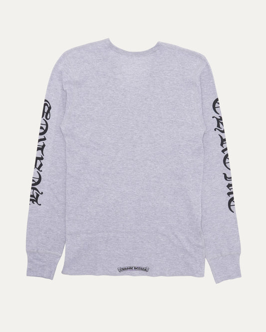 Spellout Thermal Long Sleeve T-Shirt