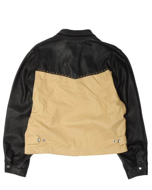 Studded Leather Jacket