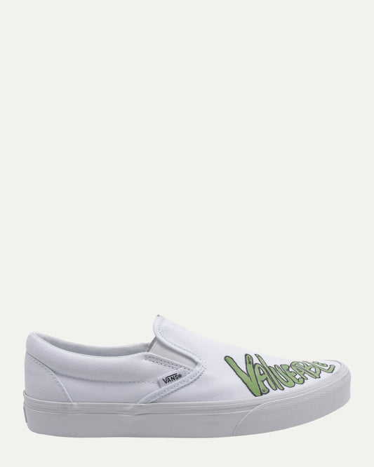 Matty Boy Hand-Drawn Vans Slip On Sneakers