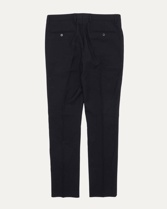 Wool Pleated Trousers