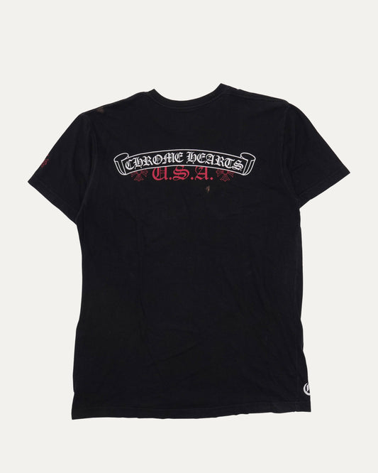 Scroll Logo USA Pocket T-Shirt