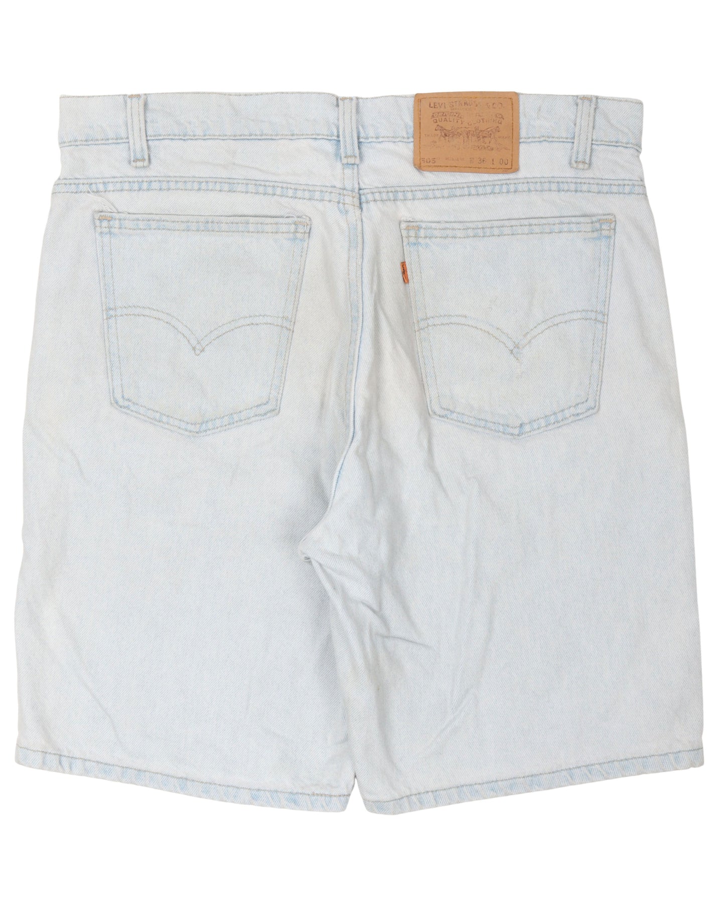 Levi's 505 Orange Tab Jean Shorts