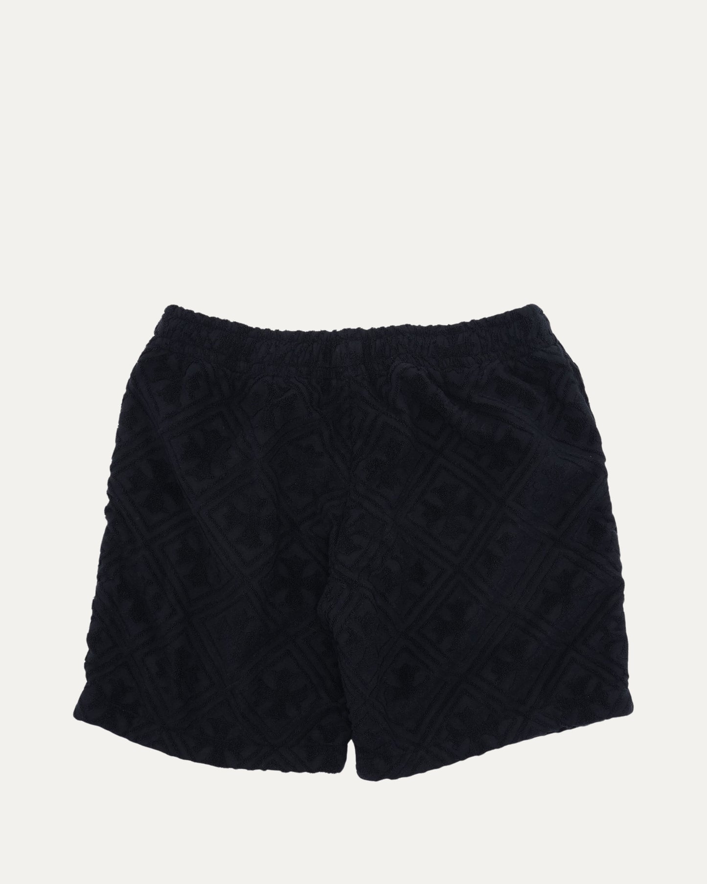 Terry Cloth Monogram Shorts