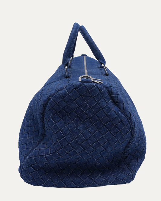 Denim Intrecciato Duffle