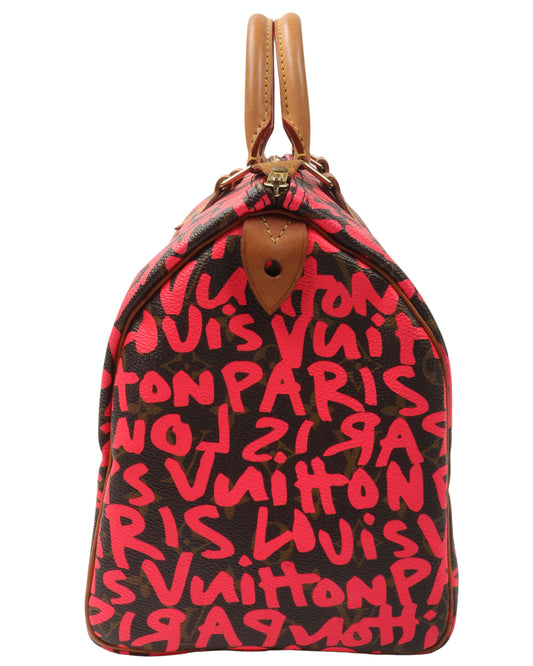 Stephen Sprouse Graffiti Monogram Speedy