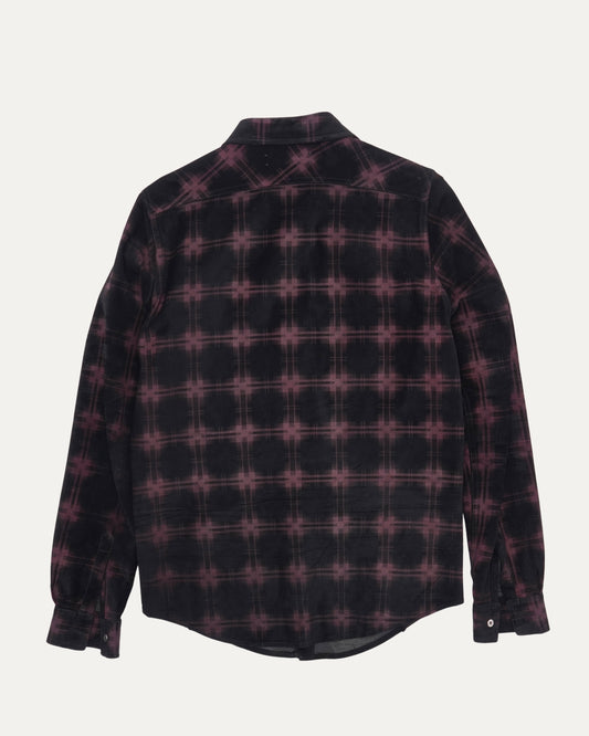 Plaid Suede Shirt