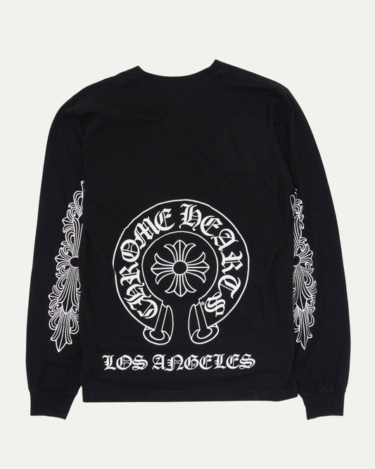 Los Angeles Horseshoe Long Sleeve Pocket T-Shirt