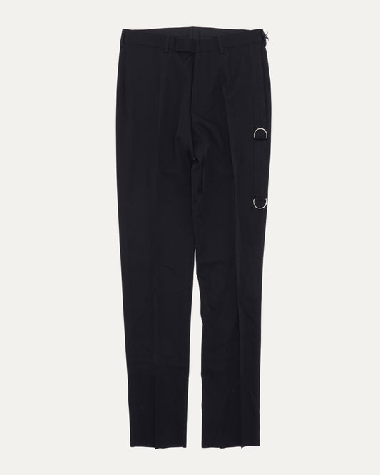 Wool D Ring Trousers