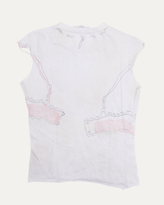 2002 Lingerie Print T-Shirt