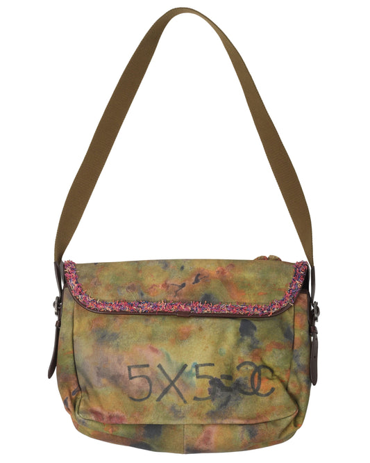 On The Pavement Canvas Messenger Bag (2015)