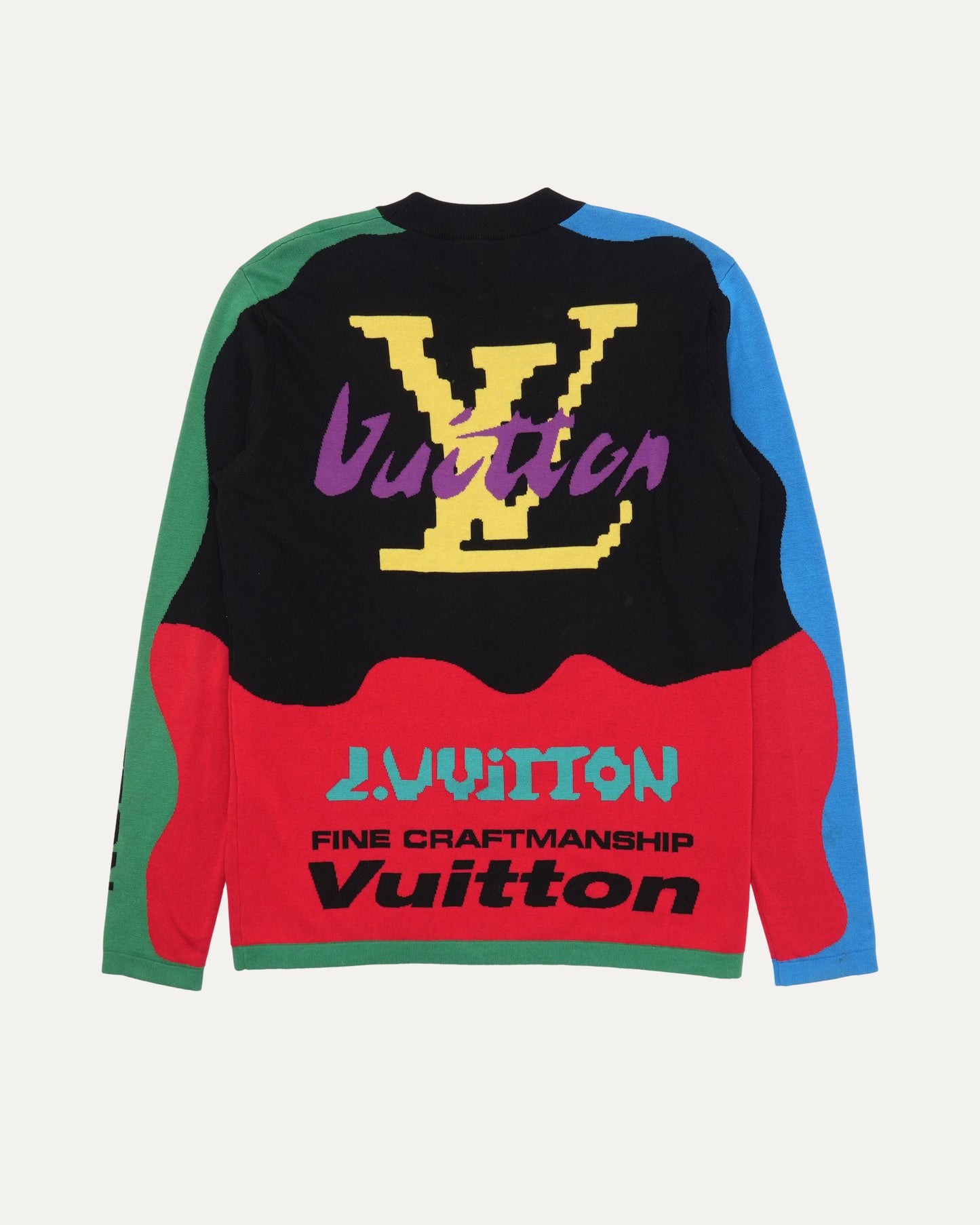 2054 Multi Logo Intarsia Knit Sweater