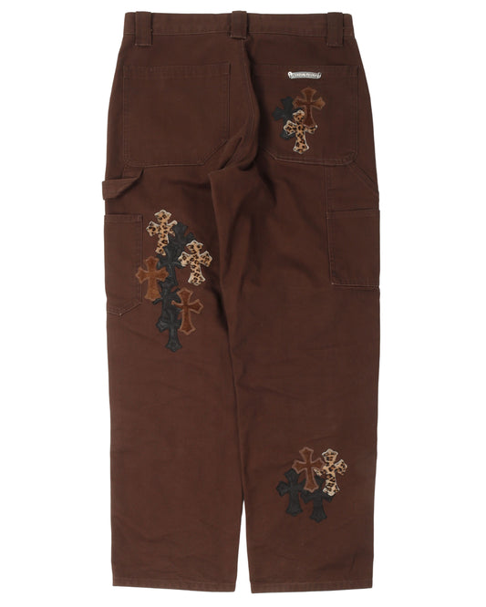 Cross Patch Double Knee Carpenter Pants