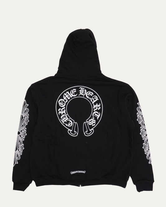 Thermal Lined Horseshoe Logo Zip Hoodie