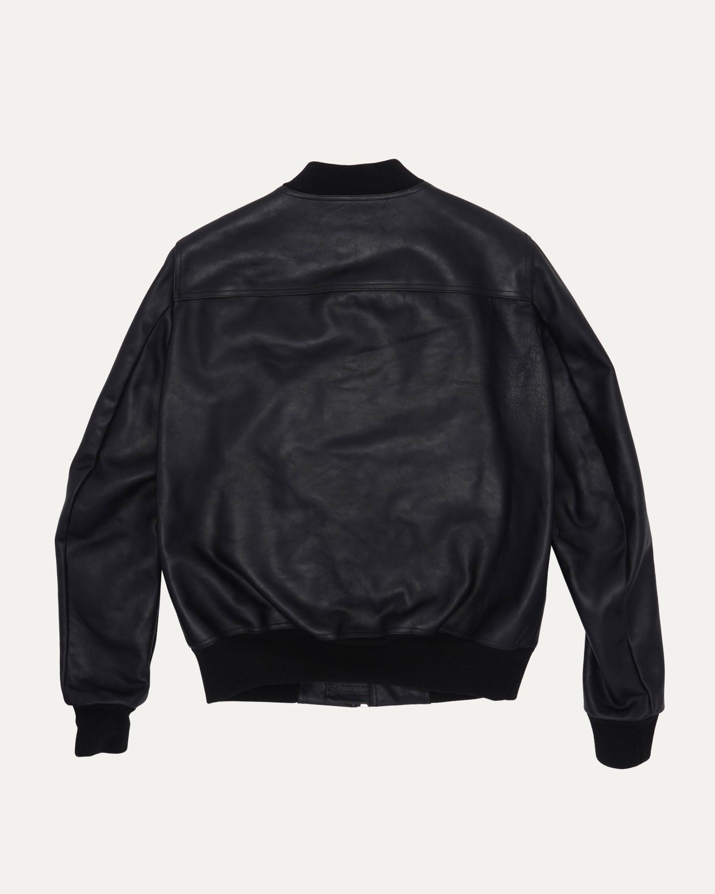 Leather Bomber Jacket