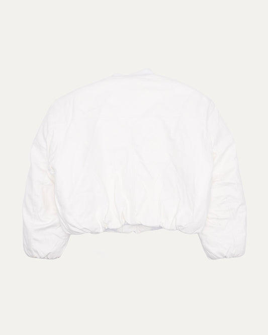 6'S Leather Bomber Jacket