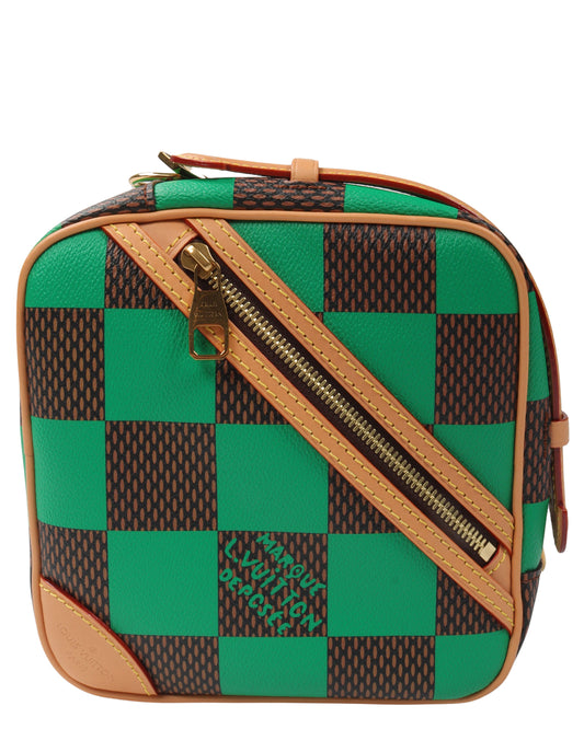 Damier Pop Chess Messenger Bag