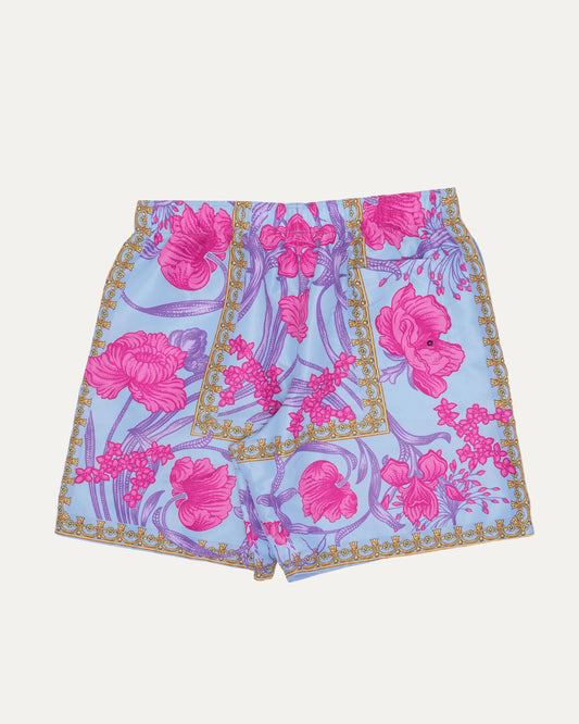 Floral Print Board Shorts