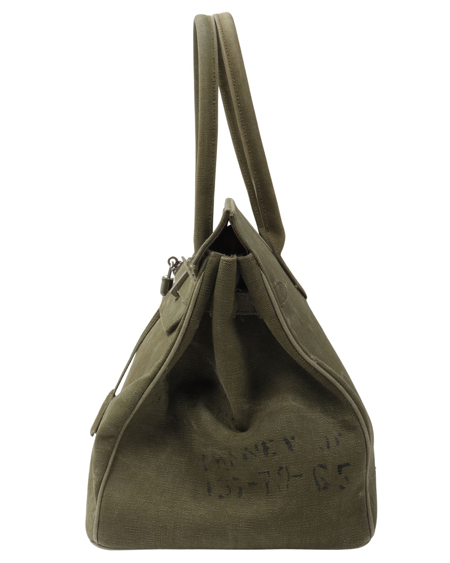 Canvas Birkin Travel Bag