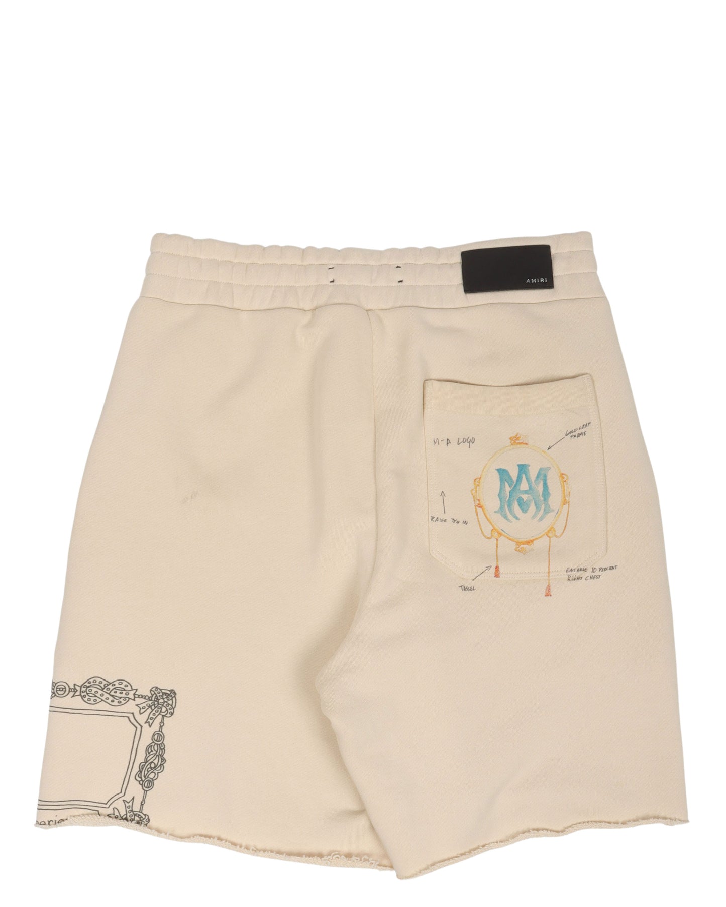 Zig-Zag Sweat Shorts