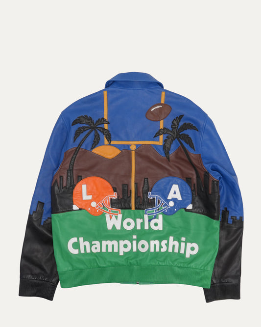 Los Angeles Super Bowl Leather Jacket