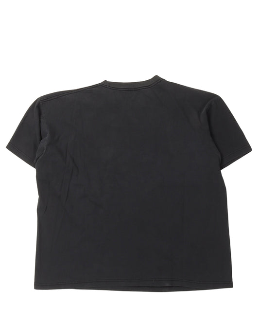 West Coast Choppers Flaming Cross T-Shirt