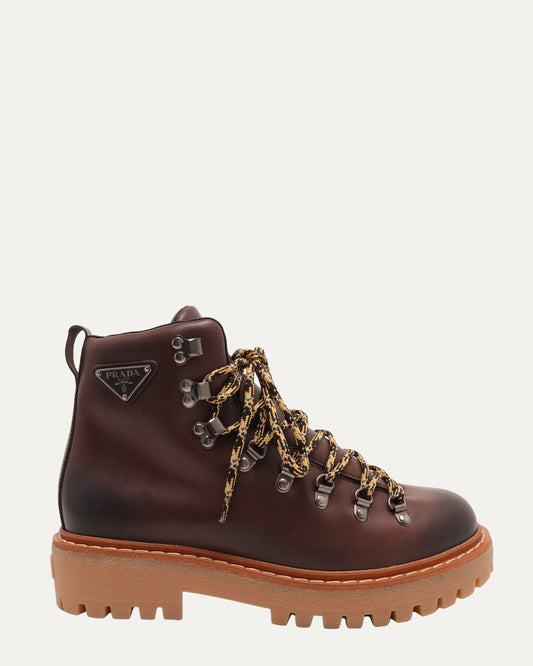 St. Moritz Leather Hiking Boots