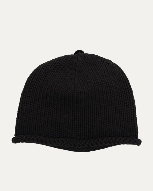 Patent Cross Patch Beanie