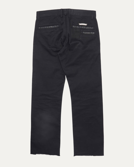 Raw Hem Chino Pants