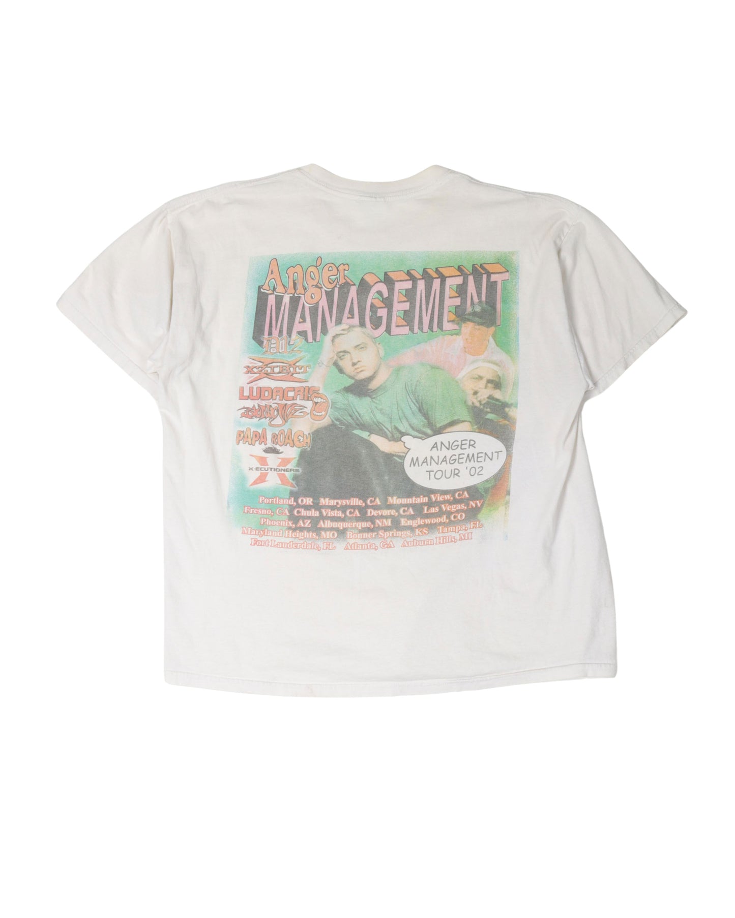 Eminem Anger Management Tour '02 T-Shirt