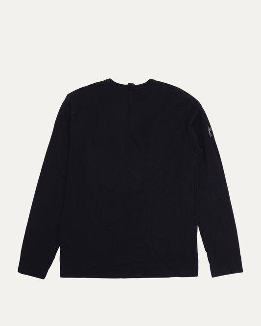 Embroidered Eye Chart Long Sleeve Pocket T-Shirt