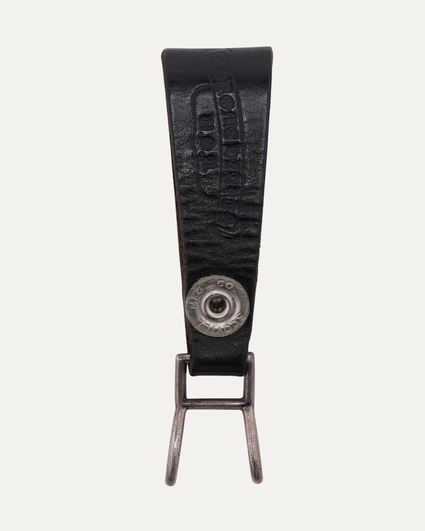 Star Motif Leather Belt Loop