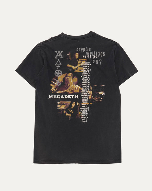 Megadeth Cryptic Writings World Tour 1997 T-Shirt